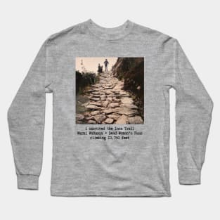 i survived the Inca Trail to Machu Picchu Long Sleeve T-Shirt